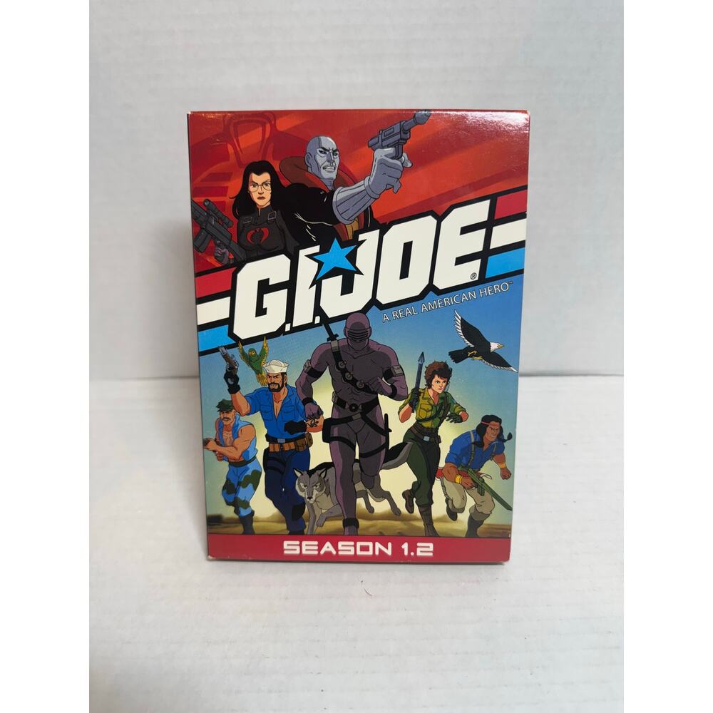 G.I. Joe: A Real American hero - Season 1.2 DVD Disc 5,6,7,8 w/ insert Region 1
